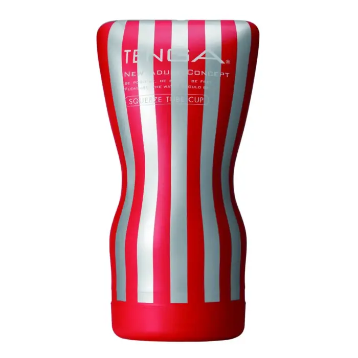 Tenga Soft Case CUP Medium – Adaptive Pressure Stimulation System – Black