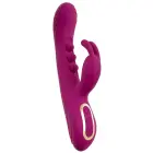 Javida 2F purškiamasis triušio vibratorius – 22.5 cm (8.8″) – rožinis — Nuotrauka 6