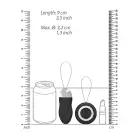 George Laetav puldiga juhitav vibreeriv muna – 9 cm (3.5″) – Must — Foto 3