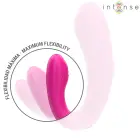 Intense Janet dubultais U veida vibrators – 10.2 cm (4″) – rozā — Foto 5