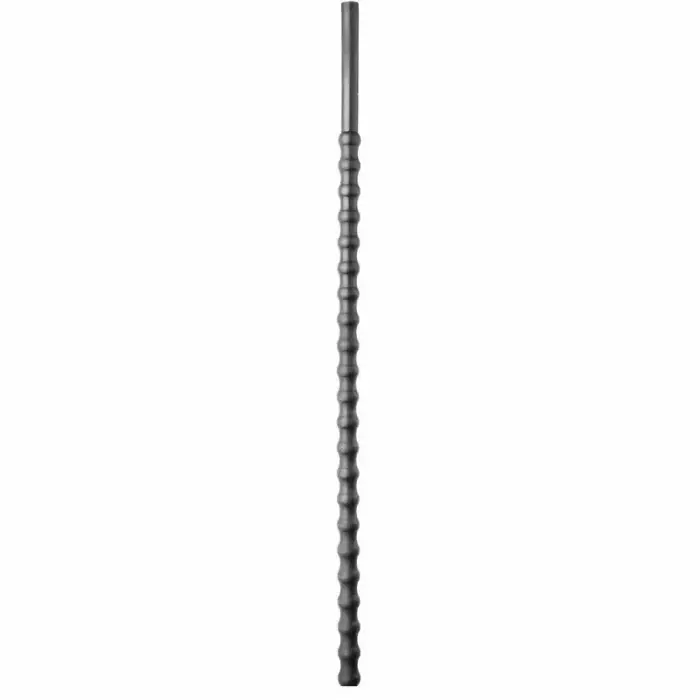 ALL BLACK гибкий силиконовый уретральный зонд 24cm 8-10mm – чёрный