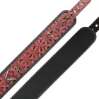 Begme Red Edition – vegāniskās ādas kaklasiksna ar ķēdi un neoprēna oderi — Foto 4