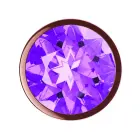 Diamond Amethyst Shine L anaaltapp – 8.3 cm – Rose Gold Photo