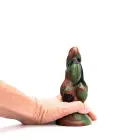 Kiotos Revolt Green Army 09 Small – silikoninis dildo – 17,5 cm — Nuotrauka 4