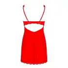 Obsessive Amor Cherris Chemise Set – Red – S/M — Photo 4