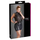 Transparent Mini Dress – Black – 3 XL — Photo 1