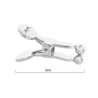 Ball Tip Nipple Clamps – Silver — Photo 7