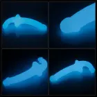 Lumino Play tumsā spīdošs strap-on dildo – 16.5 cm (6.5″) – Zobenzila Foto 1