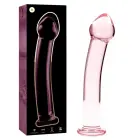 Ibiza Nebula Series Model 11 stikla dildo – 16 cm (6.3″) – rozā — Foto 1