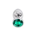 Alumīnija anālais spraudnis – L – 9.5 cm – Zaļš Foto 2