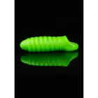 Swirl Thick Stretchy Penis Sleeve – Glow in the Dark — Photo 6