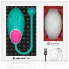 Wearwatch виброяйцо с пультом-часами WatchMe – снежно-голубой — Фото 6