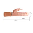 BAILE Fire Dragon вибратор с подогревом и вращающимся клиторальным стимулятором – 26 cm (10.2″) – красный — Фото 4
