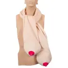 Plush Boob Scarf – Funny Party Accessory — Photo 6