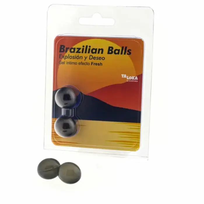 Taloka Brazilian Balls массажные гелевые капсулы – освежающий эффект Fresh – 2 шт.