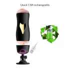 Dual-Sided Vibrating Masturbator – Black — Photo 16