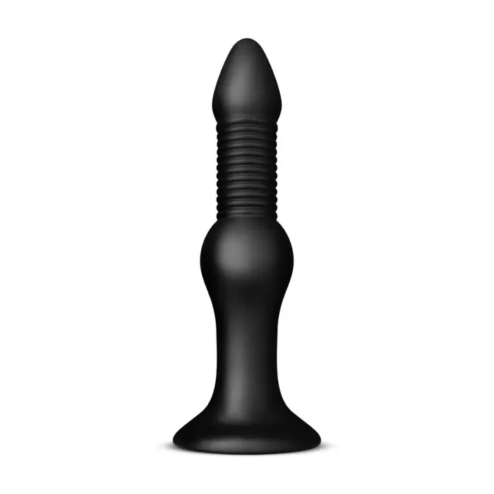 BUTTR Sprogstamosios kovos galvutės analinis dildo – 25 cm (10″)