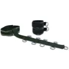 Sportsheets Neck & Wrist Restraint System with Neoprene Collar – Black — Photo 1