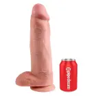 King Cock Reālistisks dildo ar sēkliniekiem – 30.5 cm (12″) — Foto 2
