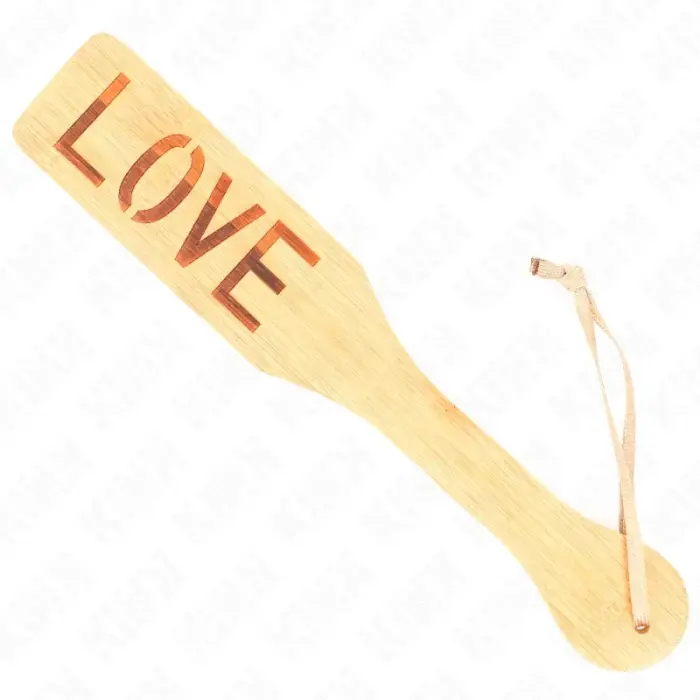 KINK бамбуковая шлёпалка LOVE 32x5.5cm