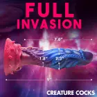 Intruder Alien dildo – 23 cm (9″) – violets — Foto 10