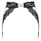Cottelli LINGERIE Straps Herz пояс для чулок – чёрный – L/XL — Фото 6