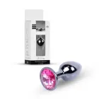 Plug-Jewellery Dark Silver anaaltapp – 7 cm – Roosa — Foto 11