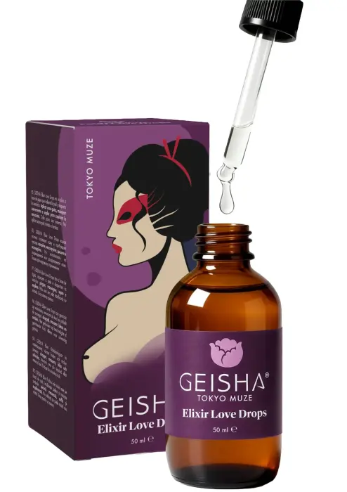 GEISHA Elixir Love Drops согревающий стимулирующий гель – 50 мл