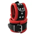 Leather Anklecuffs Red - 6,5 cm Photo