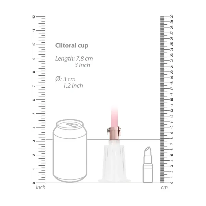 Clitoral & Nipple Pump Set Medium - Large Photo