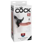 KC strap-on diržai su realistišku dildo – 22.9 cm (9″) — Nuotrauka 1