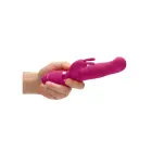 Izara pöörlevate helmestega jänese vibraator – 18 cm (7″) – roosa — Foto 11