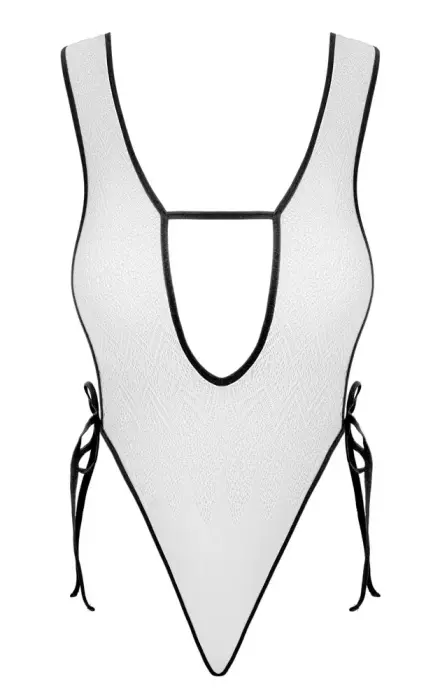 Fantasy Ombré bodijs – balts – S-L Foto 6