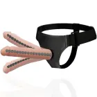 Harness Attraction Derick Strap-On Dildo – 22.5 cm (8.9″) – Skin — Photo 3