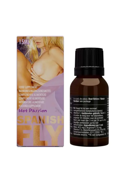 Spanish Fly Hot Passion стимулирующие капли – 15 мл