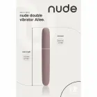 NUDE AILEE – dual-ended travel vibrator – flexible, silicone/ABS – compact — Photo 5