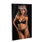 Daring Intimates Floral Lace Strappy Bra Set – Black – L/XL — Photo 2
