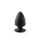 Model 1 M Melns Divslāņu Anālais Spraudnis – 11 cm (4.3″) — Foto 3