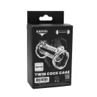 Twin Cock Cage – double chastity cage — Photo 13