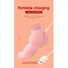 Lauren USB vibrators – rozā Foto 23