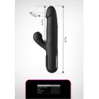 FFS Sonix truša vibrators ar kustību – 22 cm (8.6″) – rozā — Foto 7
