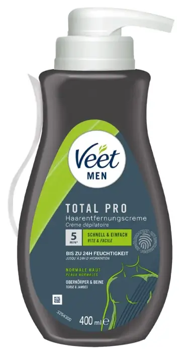 Veet Men Total Pro 400 ml Foto 2