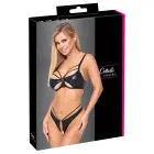 Cottelli LINGERIE atvērta krūštura komplekts – melns – M — Foto 1