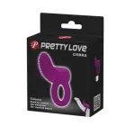 PRETTY LOVE - COBRA Vibrating Cock Ring - Purple — Photo 8