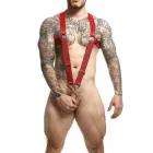 DNGEON Crossback Harness – Red – One size — Photo 7
