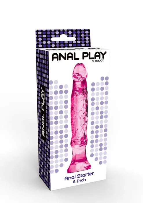 TOYJOY Anal Starter Dildo – 16 cm (6.3″) – Pink Photo
