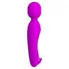PRETTY LOVE Curtis wand вибратор с кроличьими ушками – 26.3 cm – фиолетовый — Фото 2