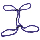 Bind Tie 6mm kanepist randme- või pahklaköidikud – lillad — Foto 3