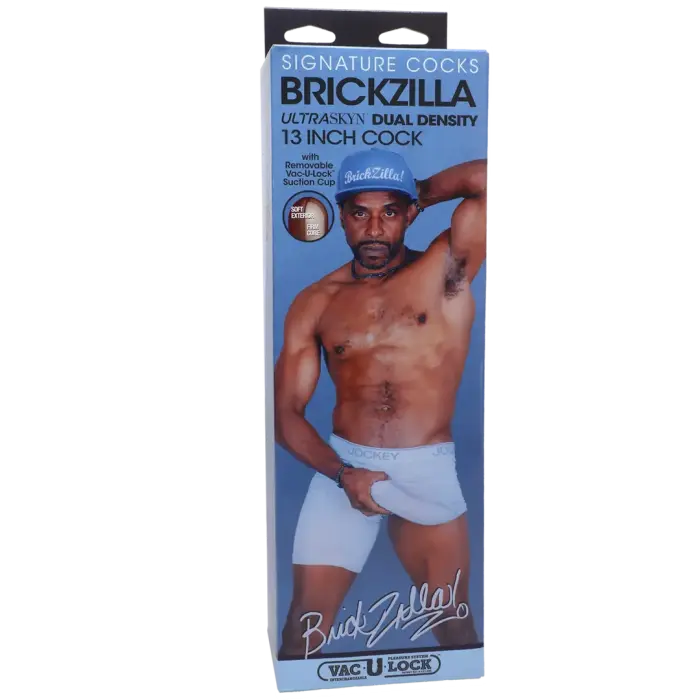 Brickzilla Realistic ULTRASKYN Dildo – 33 cm (13″)