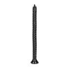 Susuktas analinis gyvatės dildo – 50 cm (20″) – Juodas — Nuotrauka 4
